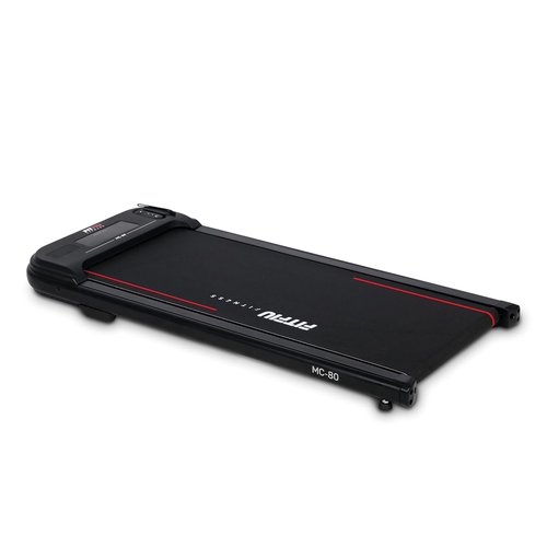 Walking Pad Treadmill FITFIU Fitness MC-80 5 MPH Under Desk, 16,5"x40" Surface, Bluetooth Speaker + Remote Control, Max Weight 320 lbs, for Walking & Jogging