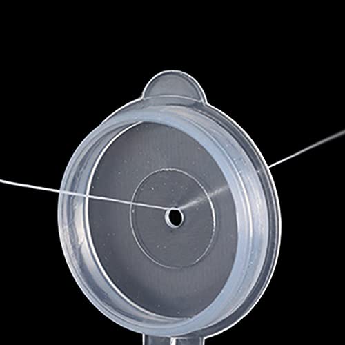 Elastic Fishing Bait Line 656FT Spool 0.2mm Stretchy Invisible Sea Fishing Line for Bait Attachment - 10pcs