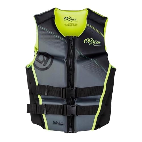 O'Brien Womens Flex V-Back LTD Life Jacket - US Coast Guard Approved Level 70 Buoyancy - Water Sports Activity Including Boating, Paddle, Skiing, Surfing & Swimming