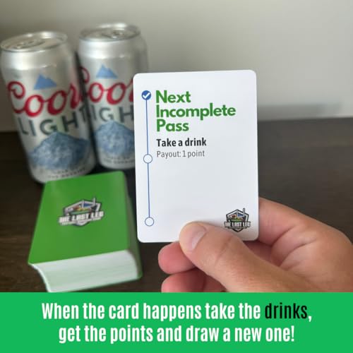 Football & Basketball Drinking Game Bundle - Fun Party Card Games