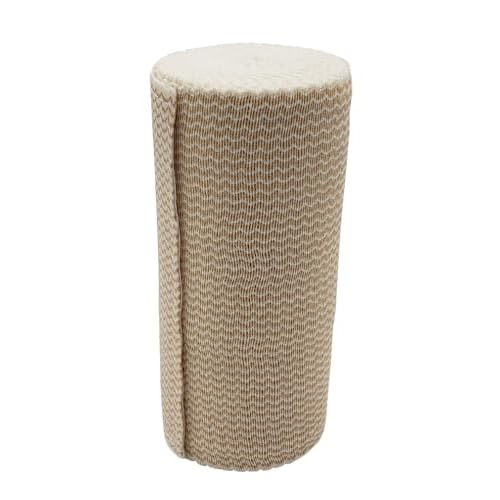 Generic Premium Elastic Bandage with Self-Adhering Closure Double Length - 6in x 11yards, Beige