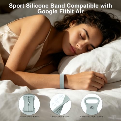 Sport Silicone Band for Google Fitbit Air - Fog Variation