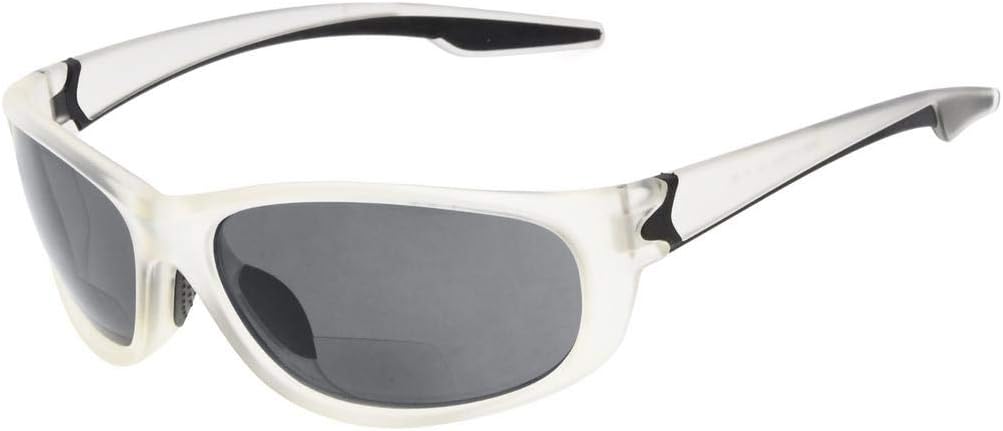 Eyekepper TR90 Unbreakable Sports Bifocal Sunglasses Baseball Running Fishing Driving Golf Softball Hiking