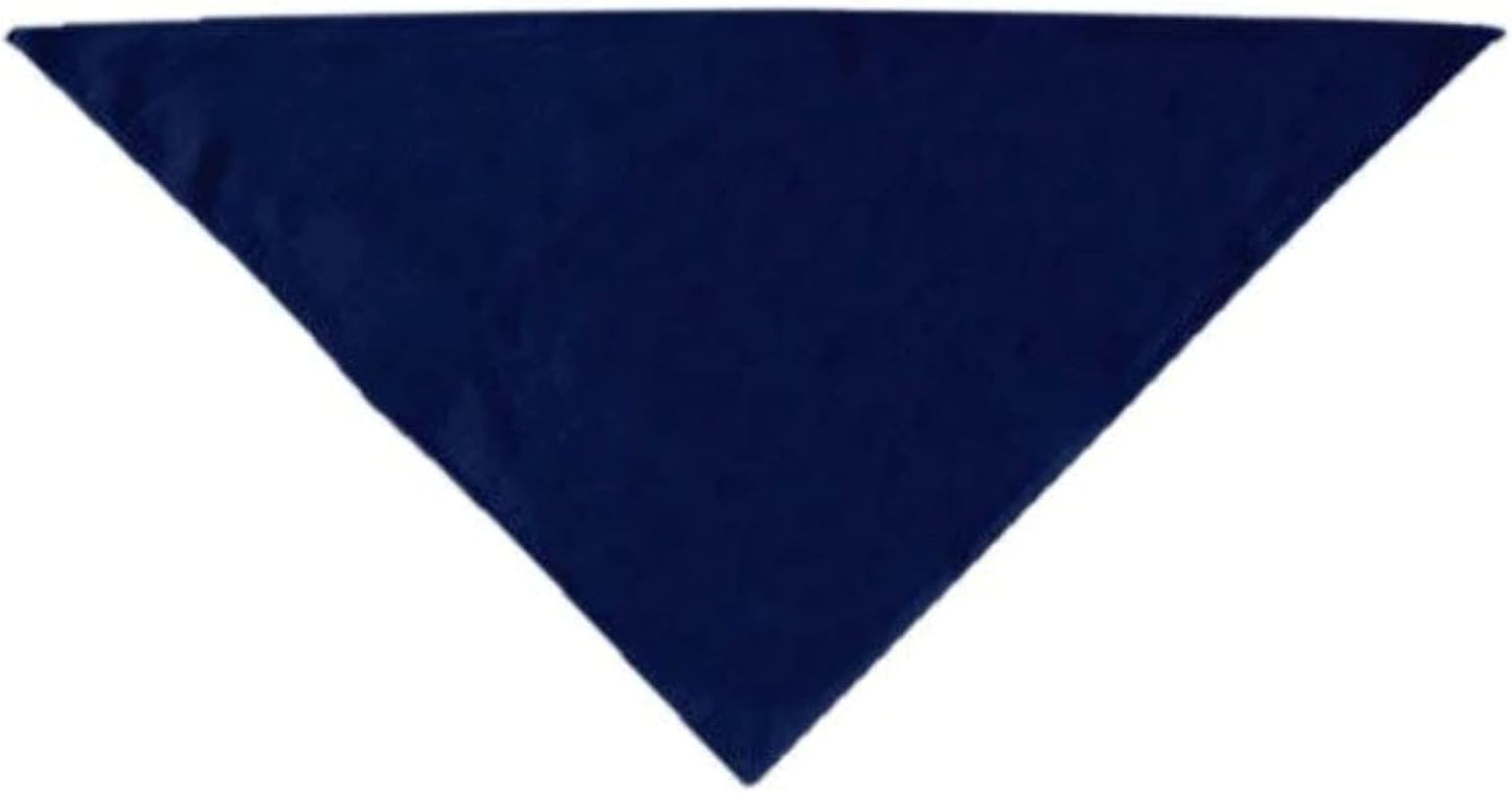 Mirage Pet Products Plain Bandana, Large, Cocoa