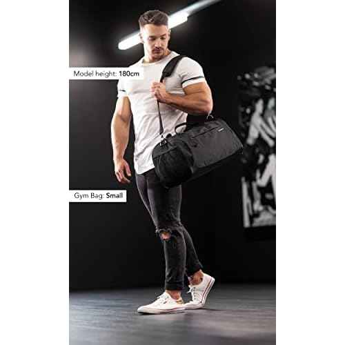 Fitgriff¢ç Gym Bag for Men & Women with Shoe & Wet Compartment - Duffle Bag for Travel, Sports, Fitness & Workout