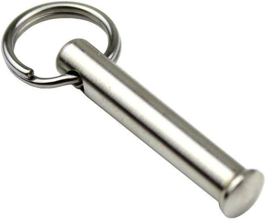 TIKING Titanium Lanyard Bead Bolt Holder With Split Ring (Ti Bolt)