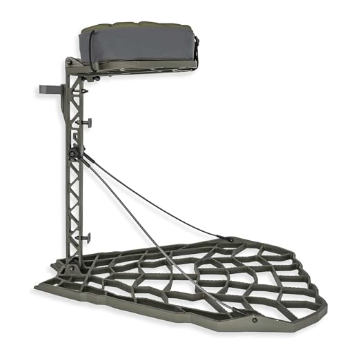 XOP Vanish Evolution - Cast Aluminum Hang On Tree Stand for Hunting - Deluxe Deer Stand