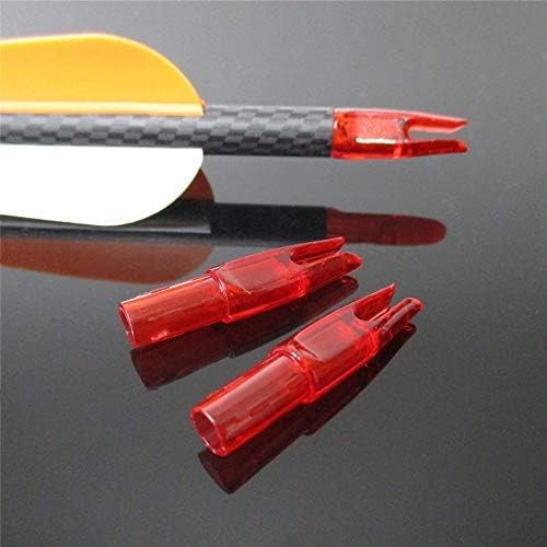 Arrow Nocks 0.246 inch Inside Diameter Inserts 6.20mm 60 Pack for Archery Standard Size(0.244" to 0.246") Arrows