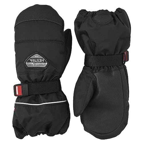Hestra CZone Junior Mitt (Youth 2-13yrs) I Waterproof, Insulated Kids Mitten for Skiing, Snowboarding or Playing in The Snow