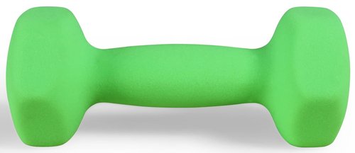 Signature Fitness Set of 2 Neoprene Dumbbell Hand Weights, Anti-Slip, Anti-roll, Hex Shape Colorful, 3-Pound Pair