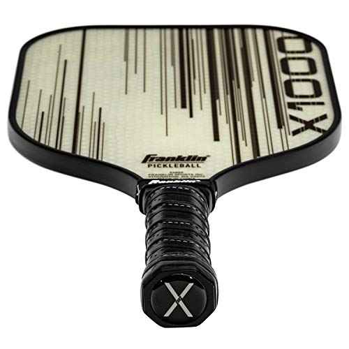 Franklin Sports Pickleball Paddle - X-1000 Polypropylene Core Pickleball Racket - Official USA Pickleball (USAPA) Approved Pickleball Paddle - Lightweight Pro Racket - 8mm Thick Core