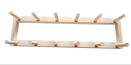 MAUMI Horizontal Plate Bar Rack, Wood