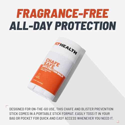 KT Tape, Chafe Safe, Mini Pocket Size, Unscented, 0.45 Ounce.