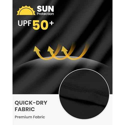 Auranso Boys Rash Guard Short Sleeve Boys Swim Shirt UPF 50+ Quick Dry Shirt for Girls