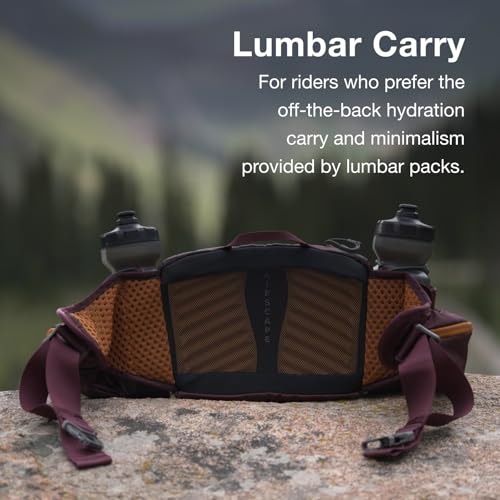 Osprey Savu 5L Biking Waist Pack for Men and Women, Black