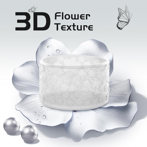 Transparent Flower Gradient Silicone Boot for Stanley 40/30oz Tumbler