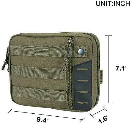 EXCELLENT ELITE SPANKER Molle Admin Pouch Tactical EDC EMT Utility Tool Pouch Medical Organizer Bag Modular Pouches Waist Pouch