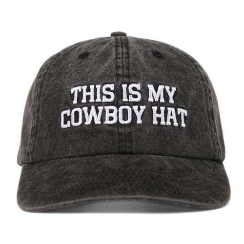 InnoBeta Cowboy Gifts Hat Cap for Men - Funny Adjustable Embroidered Trucker Hat - Variation 01-Hat