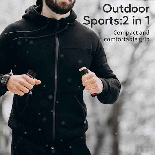 Rechargeable Hand Warmers, Electric Portable Hand Warmer, Split USB-C, Cool Cute Stuff Gadgets, Camping/Travel Essentials & Stocking Stuffers Gifts