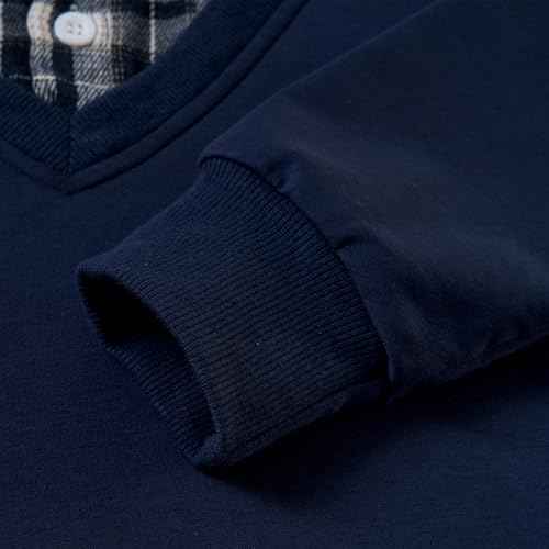 ALISISTER Toddler Boys Sweatshirt Crewneck Thin Long Sleeve Shirts 2-6 Years