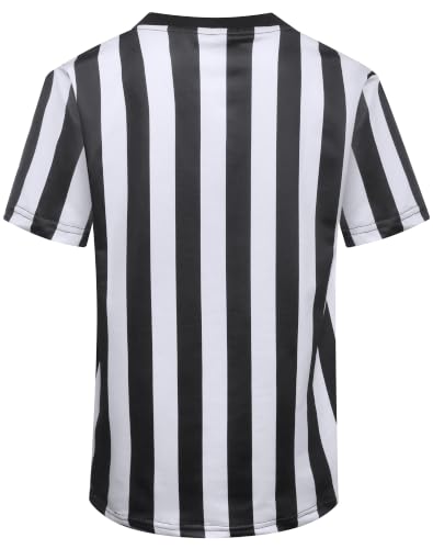 Redgino Kids Referee Uniform Kit V Collar Medium - Includes Shirt, Hat, Flag & Whistle