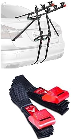 Allen Sports Deluxe 2-Bike Trunk Mount Rack, Model 102DN-R, Black