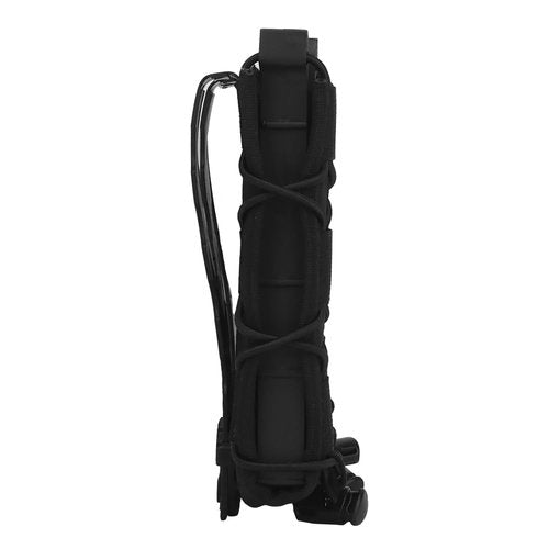 Tactical Triple 9mm Extended Mag Pouch,Quick Pull Pistol Mag Bag,for MP5 MP7 Mag Pouch Holster