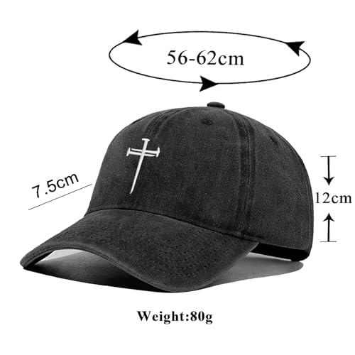 Christian Jesus Cross Baseball Cap Embroidered Dad Hat - Style 5 Jesus