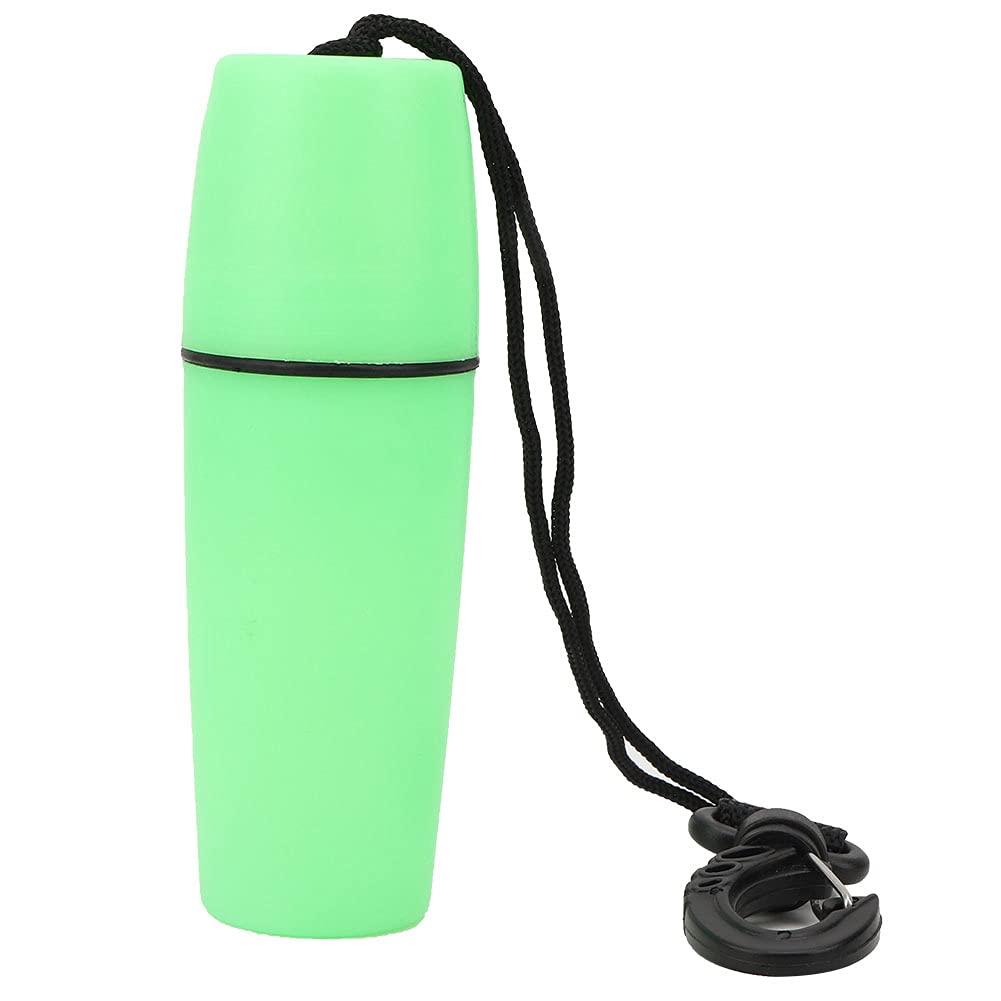 Qiilu Money Holder Money Holder for Swimming Abs Portable Sealing Water Container Bottle with Buckle for Diving Snorkeling Surfing(Green) (Green)