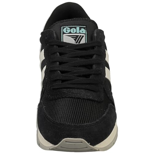Gola Daytona Womens Classic Trainers in Black Off White
