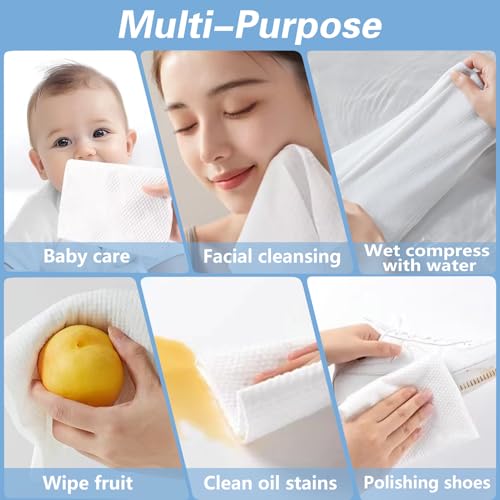Compressed Towels for Camping and Travel - White 160 Pack