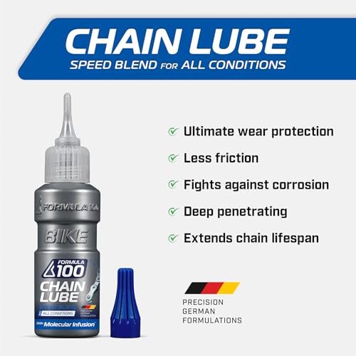 All Conditions Bike Chain Lube ? All-Weather Lubricant for Bicycles & Electric Bikes ? Protects Against Wear, Reduces Friction, Fights Corrosion ? 50ml (1.69 oz)