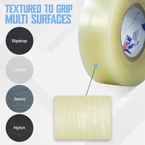 Hockey Tape Clear 3 Pack - Strong Grip, Waterproof, Hand Tearable