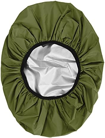 Silfrae Waterproof Rucksack Cover Backpack Rain Cover 30L-100L for Travel Climbing Hiking (Army Green, 30L-40L)