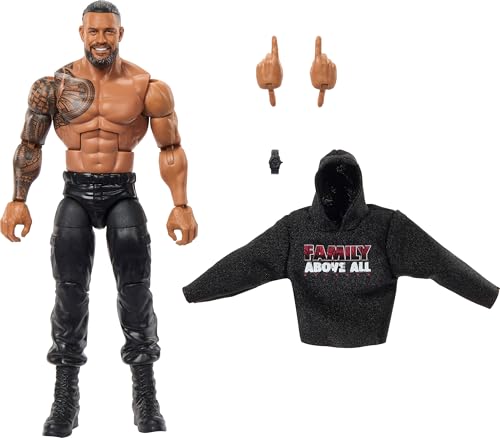 6-Inch WWE Action Figure Roman Reigns with Articulation & Accessories