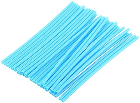 36 pcs Wheel Rim Spoke Covers, Keenso Motocross Rims Off Road Guard Wraps Kit Motorcycle Covers Wrap Decor Protector For Universal Motocross Dirt Bike(Green)