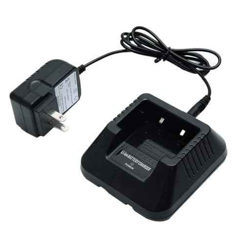 BAOFENG UV-5R Desktop Charger with US Adapter (100V-240V) for Baofeng UV-5R UV-5RA 5RE 5RX M-5R UV-5G GT-5R UV-5R+ Plus UV-5RTP UV-5RX3 Baofengs Ham Radio Two Way Radio