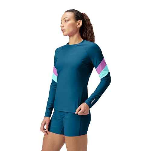 Speedo Women's Uv Swim Shirt Long Sleeve Rashguard