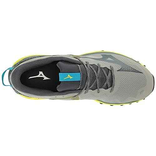 Mizuno Men's Wave Mujin 9 Running Shoe, Ghost Grey-Ombre Blue, 7
