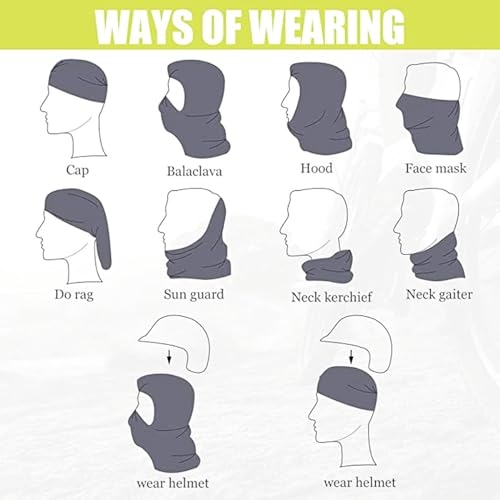 Pink One Size Balaclava Ski Mask for Women & Men Full Face Cover UV Sun Protection