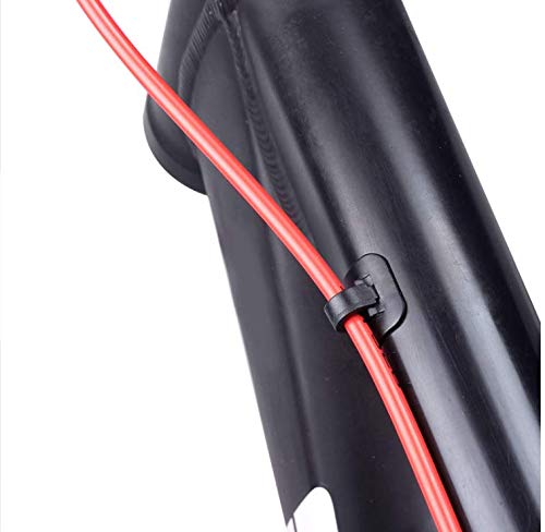 Bike Brake & Shift Cable Guides with Adhesive Clamp - 4 Pack