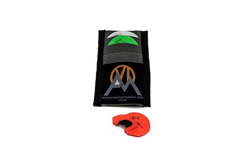 VIAM Outdoors, Bighorn Reed Stash, Turkey and Elk Mouth Call Organizer and Holder, Holds 5 Mouth Reeds, Breathable, attaches to Backpacks, binoharness, Bugle Tubes, and 1 1/2 in Nylon Webbing