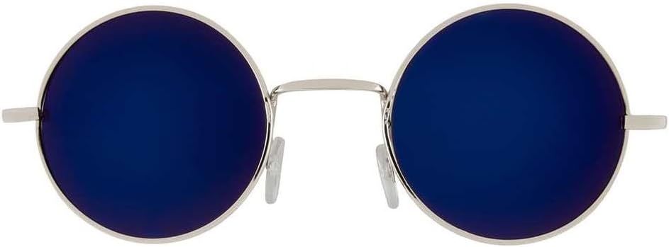 OWL Round Sunglasses Metal Frame Hippie Sunglasses UV400 Polycarbonate Circle Lens John Lennon Sunglasses for Men Women
