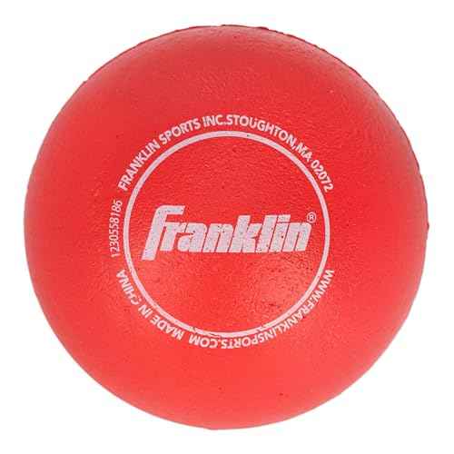 Franklin Sports Soft Training Lacrosse Ball Bucket - (20) Kids Soft Rubber Lacrosse Balls for Indoor + Outdoor Play - Official Size Youth Lax Equipment for Kids + Beginners
