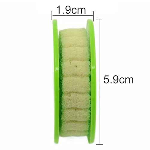 Lasenersm Bike Chain Oiler Lubricator with 2 Replacement Wool Felts for Mountain, City, Road, and Folding Bikes