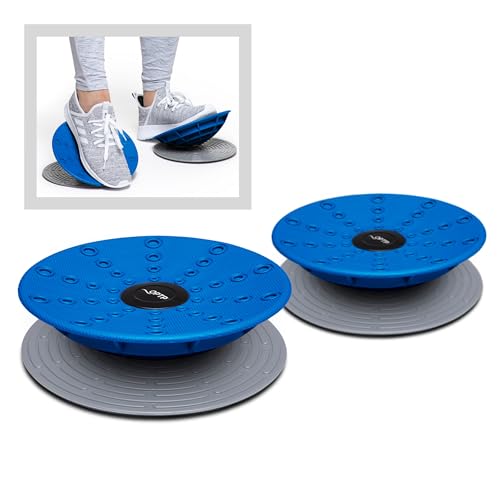 Balance & Stability Trainers Set of 2 - Blue, 8 1/4 Inch Exercise Equipment