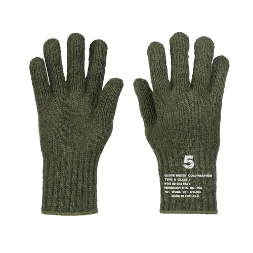 M MCGUIRE GEAR US Men's Wool Nylon Blend Cold Weather Snow Winter Glove Inserts