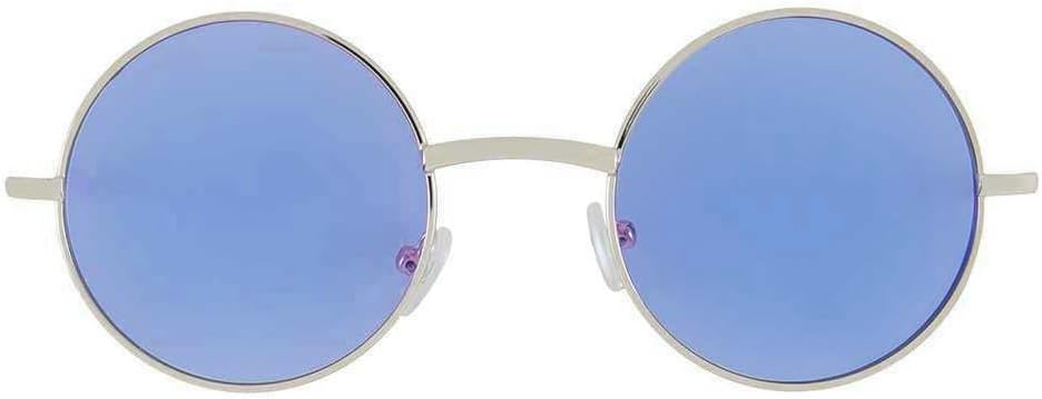 OWL Round Sunglasses Metal Frame Hippie Sunglasses UV400 Polycarbonate Circle Lens John Lennon Sunglasses for Men Women