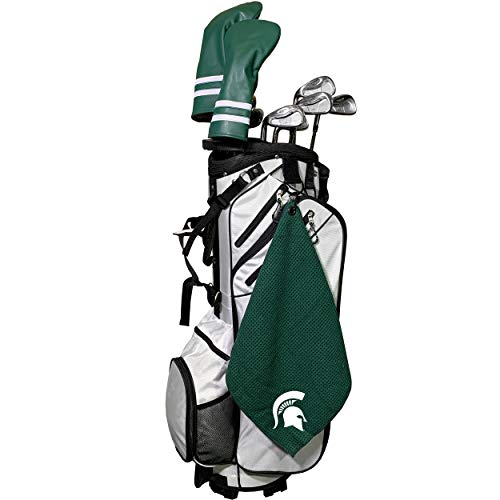 Team Golf NCAA Florida Gators Microfiber Golf Towel 15x15 Multicolor - Michigan State Spartans Variation