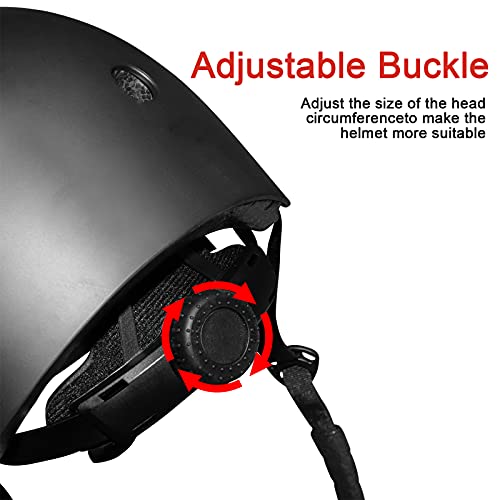 Kids Bike Helmet Ventilation & Adjustable Toddler Helmet for Ages 2-14 - Small 18.9-21.3 inch, Black